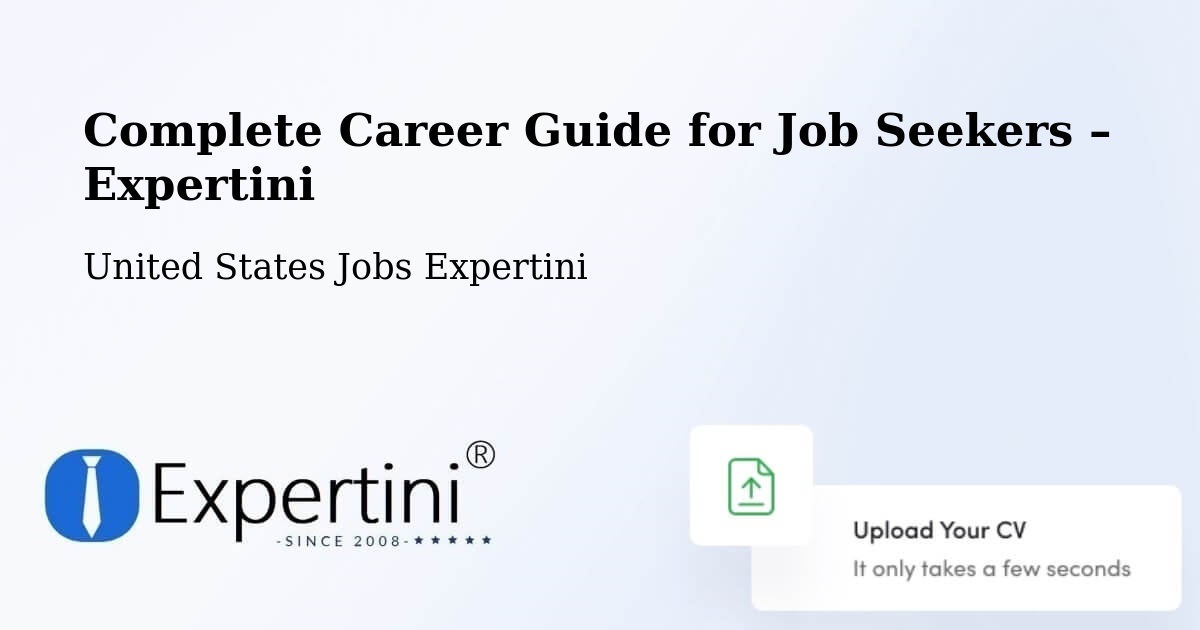 Career Guide for Job Seekers – Compton - Compton, United States Jobs Expertini